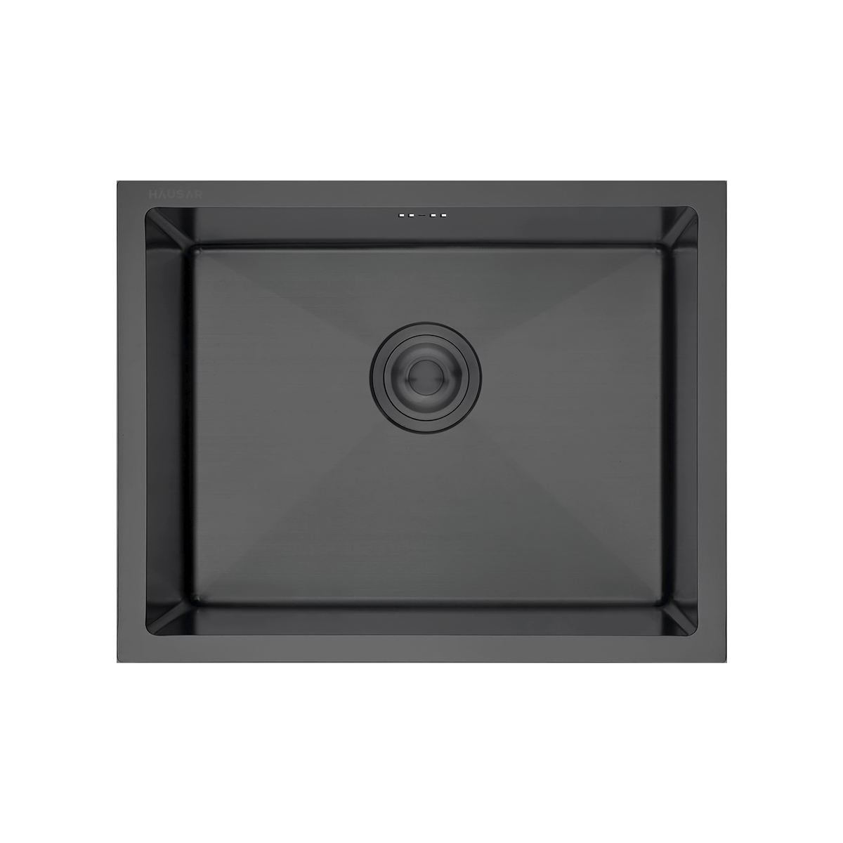 Bacha Cocina de Acero AISI 304 Hausar HM-5745 Black-Nano