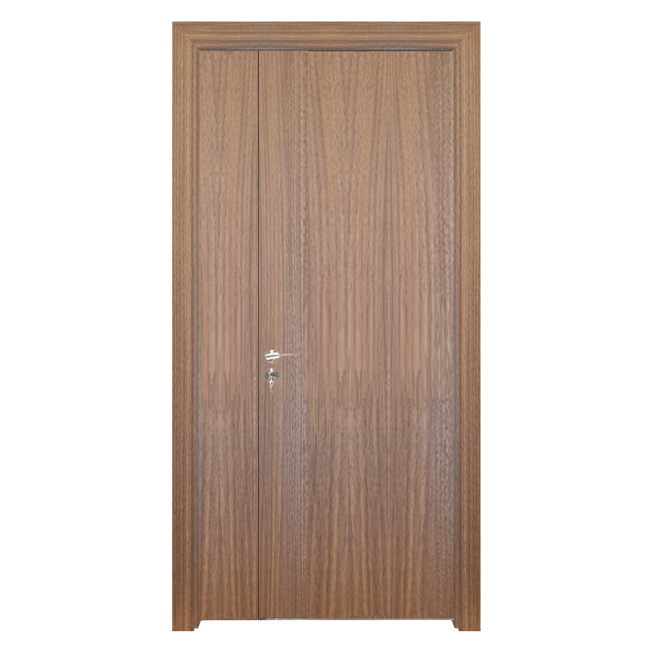 Puerta Interior Hausar Doble de 60/20 con Foil de PVC Walnut Mano Der (Incluye Herrajes Tipo HÄFELE)